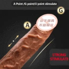 Беспроводной Телескопический нагревательный реалистичный фаллоимитатор вибратор взрослые секс-игрушки ощущение кожи большой всасывание пениса чашка стимуляция точки G