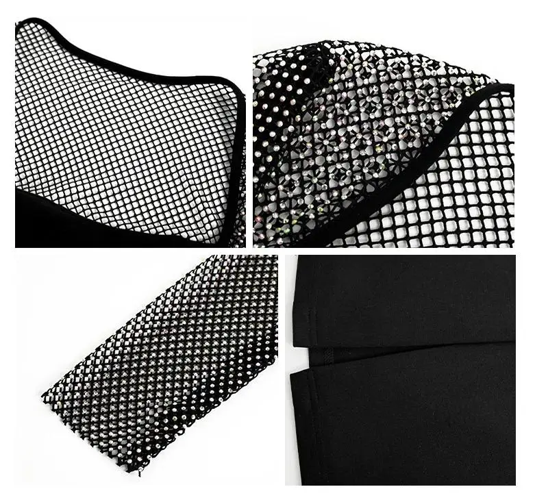 Весеннее новое женское платье в стиле Хепберн темпераментное сетчатое