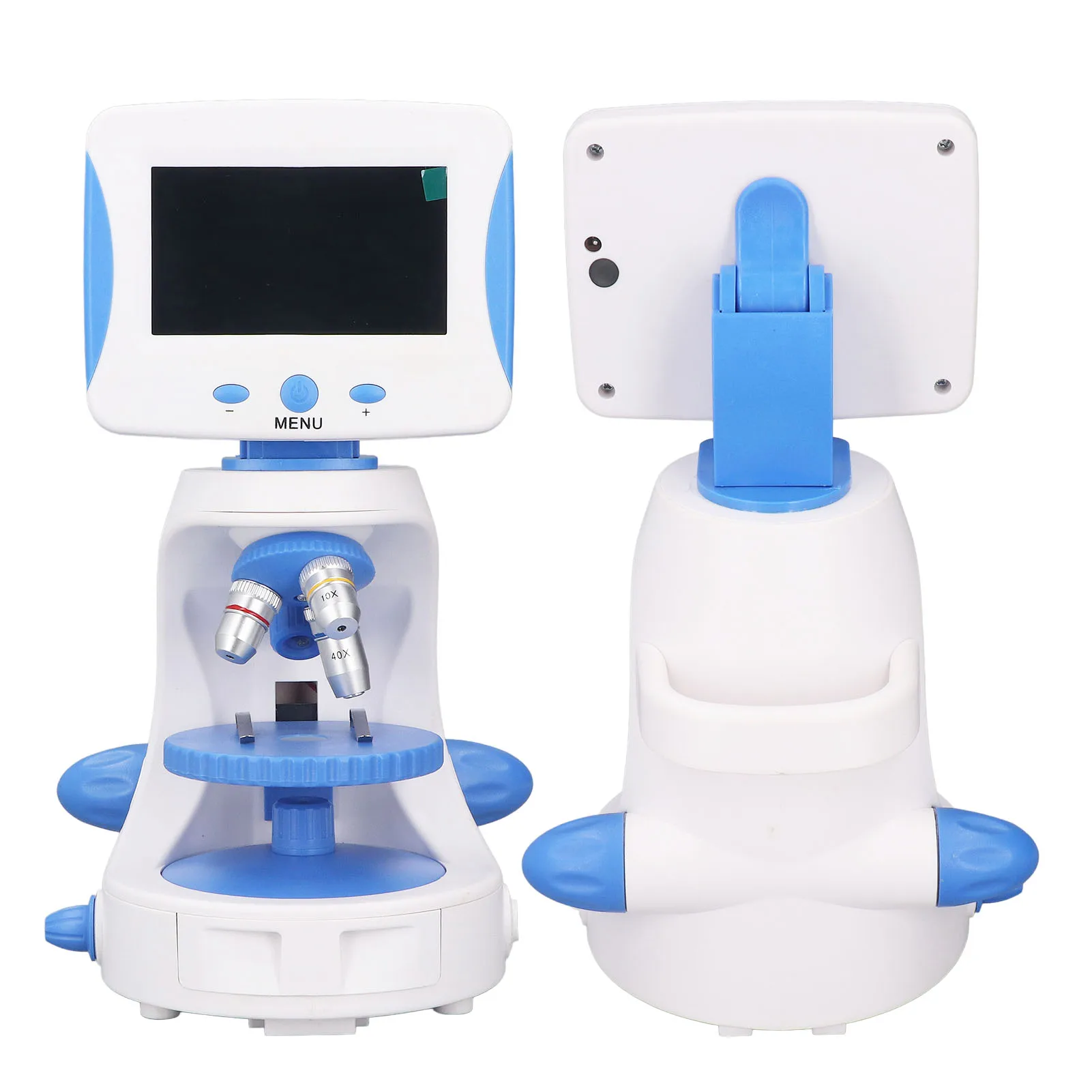 Биологический микроскоп Регулируемый светодиодный телевизор Оптический