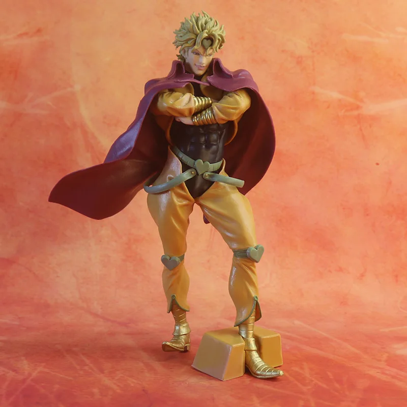 

Jojos Bizarre Adventure Figure Anime Dio Giorno Giovanna Bruno Bucciarati Leone Abbacchio Guido Mista Figure Toys Gift 28CM