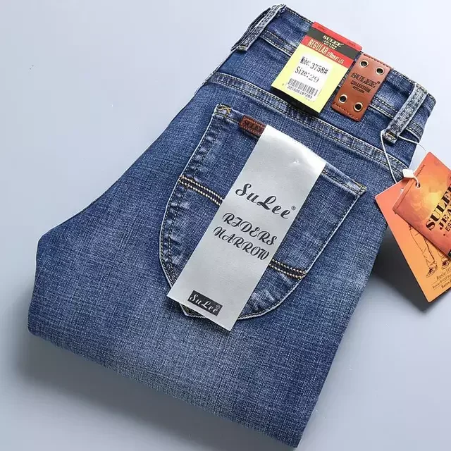 More Colors Jeans Pants Men Exclusive Design Casual Denim Jeans Men Straight Slim Stretch Men Jeans Vaqueros Hombre