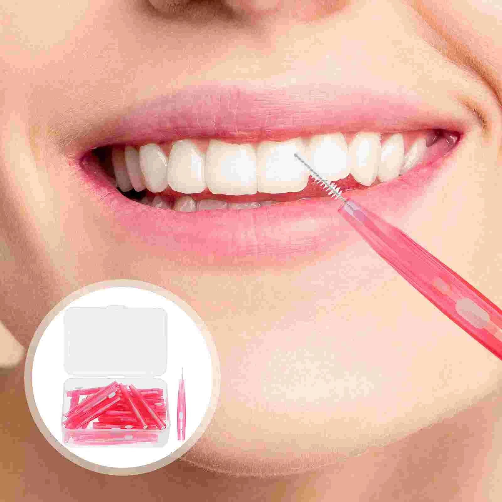 1 коробка 30 шт. межзубная выдвижная щетка для чистки межзубных зубов ухода за