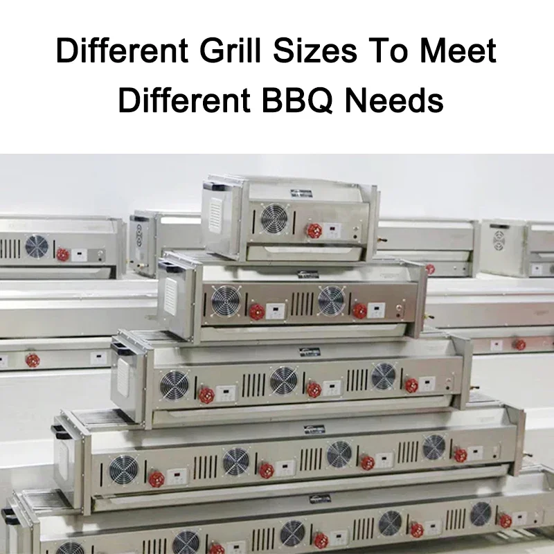 Газовый гриль для барбекю Yakitori и Шпажки коммерческого использования в