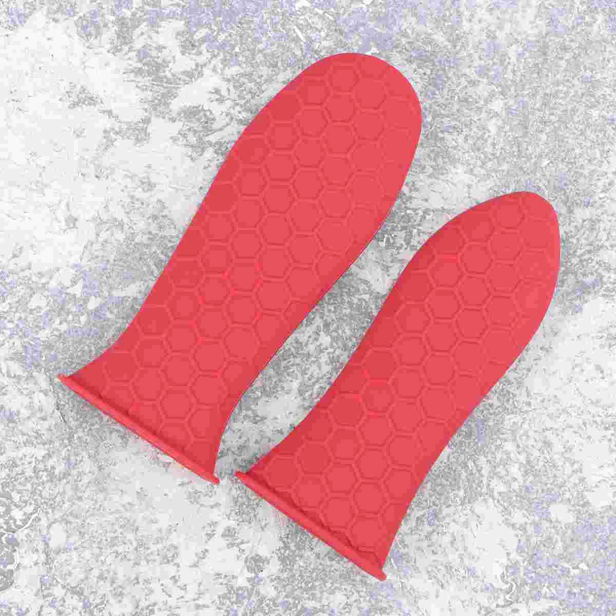 

Handle Pot Holder Pan Sleeve Cover Holders Silicone Covers Hot Grip Skillet Kitchen Pads Assist Fry Insulated Heatnon