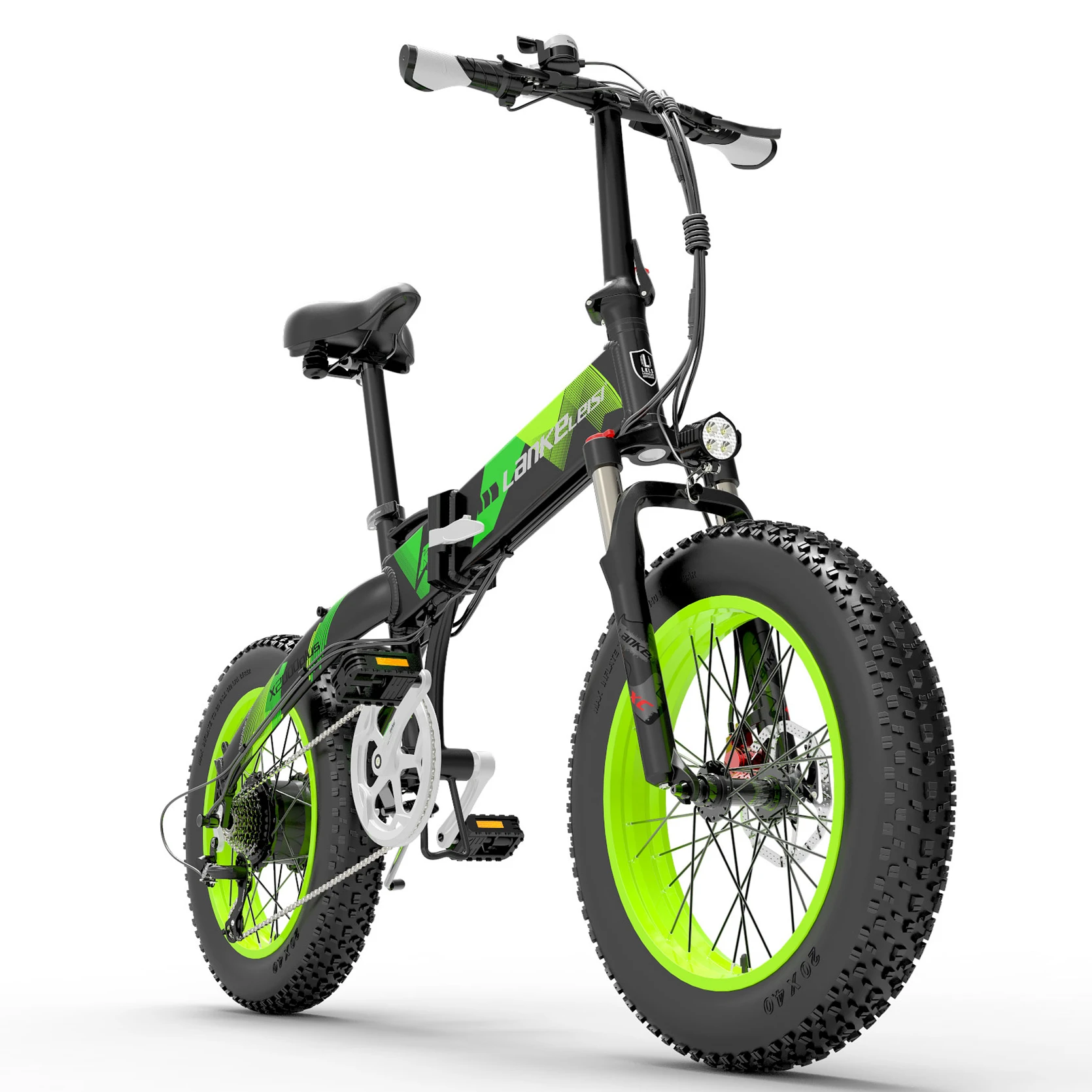 

X2000Plus Fat Foldable Ebike Eu Warehouse No Tax 1000W Bike Folding Ebike 20*4.0 Fat Tyre Electric Folding Bike