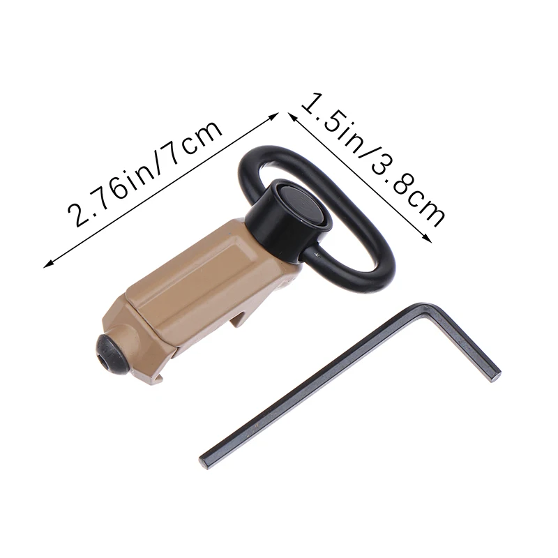 MAG337 RSA QD Кнопка На Рейку Быстросъемное Вращающееся Крепление Стандартный