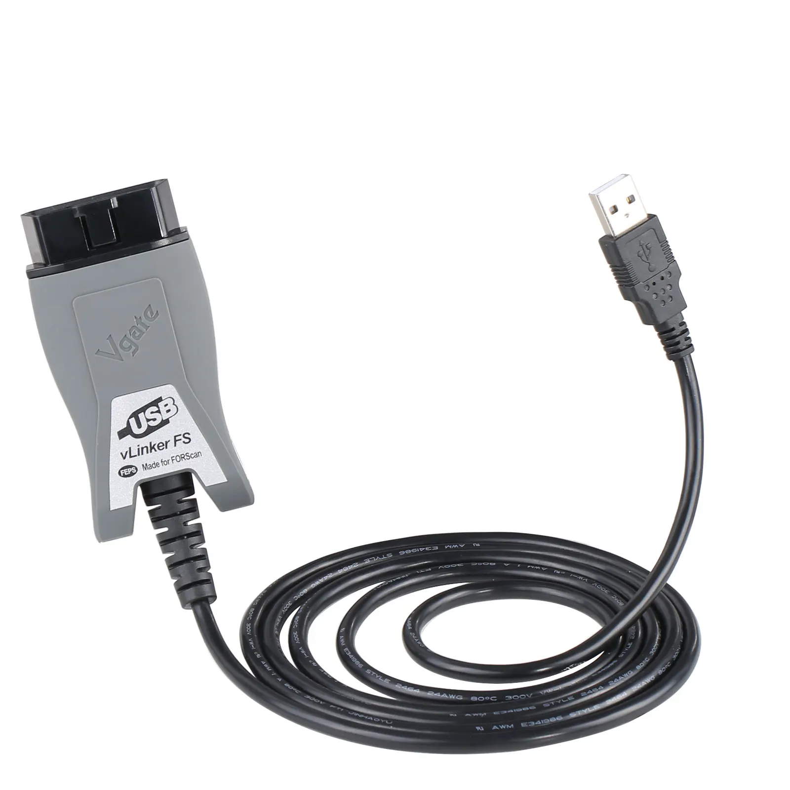 Фото Для Mazda Vgate vLinker FS ELM327 для Ford FORScan HS/MS-CAN ELM 327 OBD/OBD2 автомобильный диагностический сканер инструменты интерфейса OBDII №4