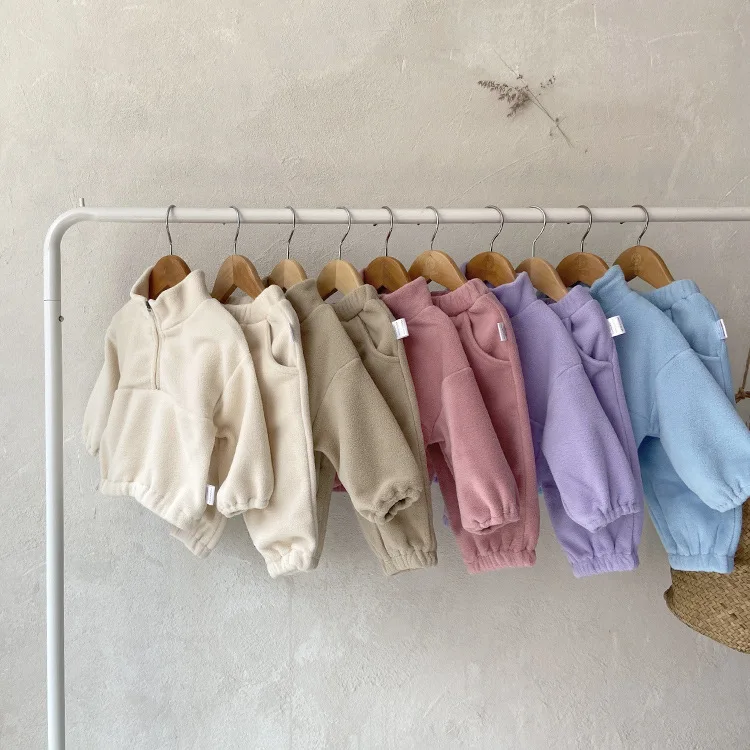 

2 шт., детская флисовая толстовка с капюшоном, на осень/зиму