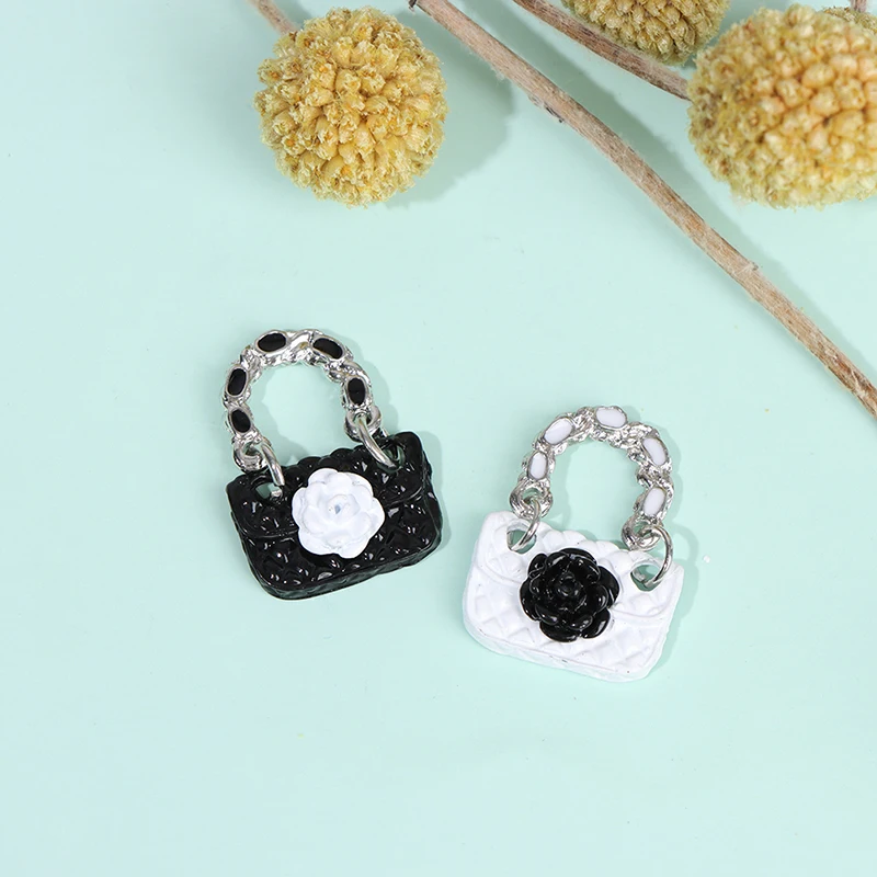 

1Pc Mini Fashion Bags Handbag Doll Accessories For DIY Dollhouse Decor Playing House Toy Doll Miniature Accessories