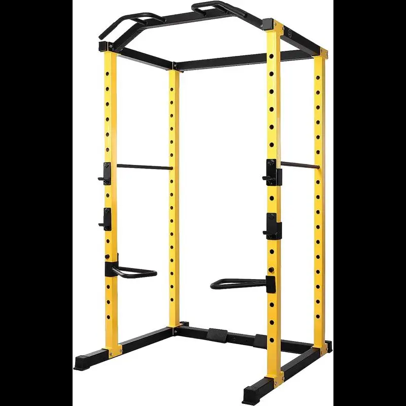 

Power Cage,Power Rack,Workout Weight Cage,1000lb,Capacity,J-Hooks,Multi-Function,Adjustable,Power Cage Only