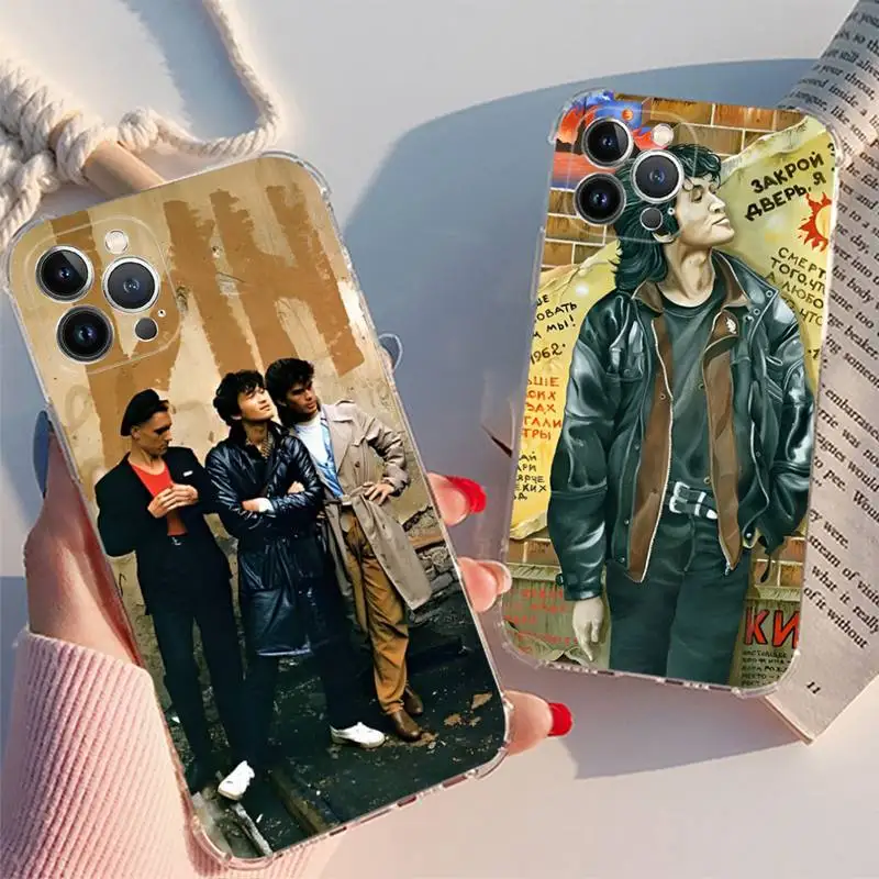

Viktor Tsoi Phone Case For iPhone XR X XS Max 14 13 Pro Max 11 12 Mini 6 7 8 plus SE 2020 Printing Cover