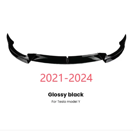 

Передний бампер, комплект передней лопати, совместимый с Tesla Model 3 2017-2023 и Model Y 2017-2024, комплект спойлера для тела, сплиттер