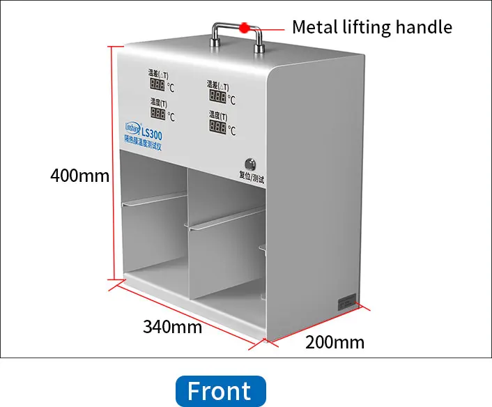 Измеритель температуры солнечной пленки теплоизоляционный измеритель Диапазон