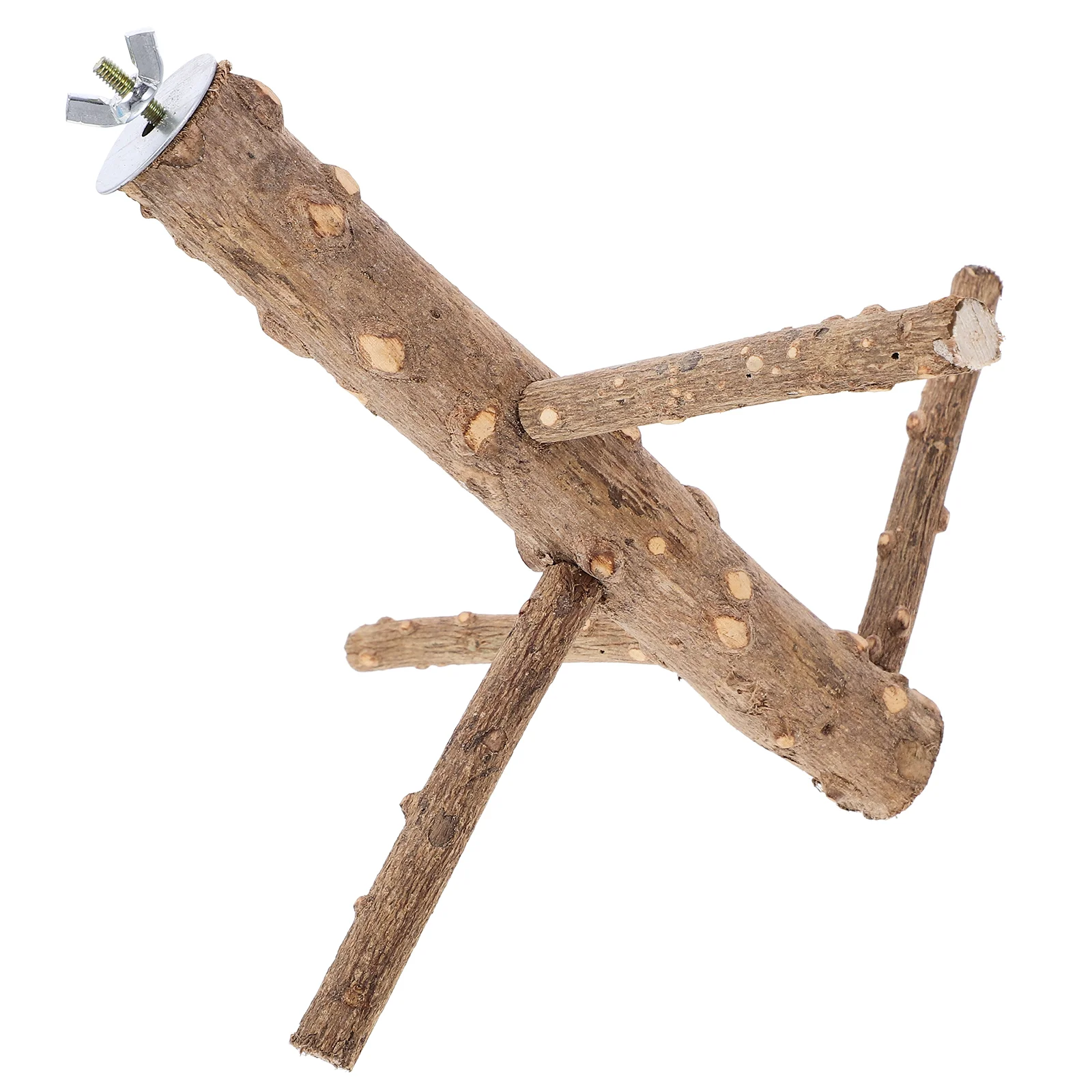 

Parrot Perch Stand Natural Wood Bird Perch Bird Stand Toy Parrot Grinding Perch