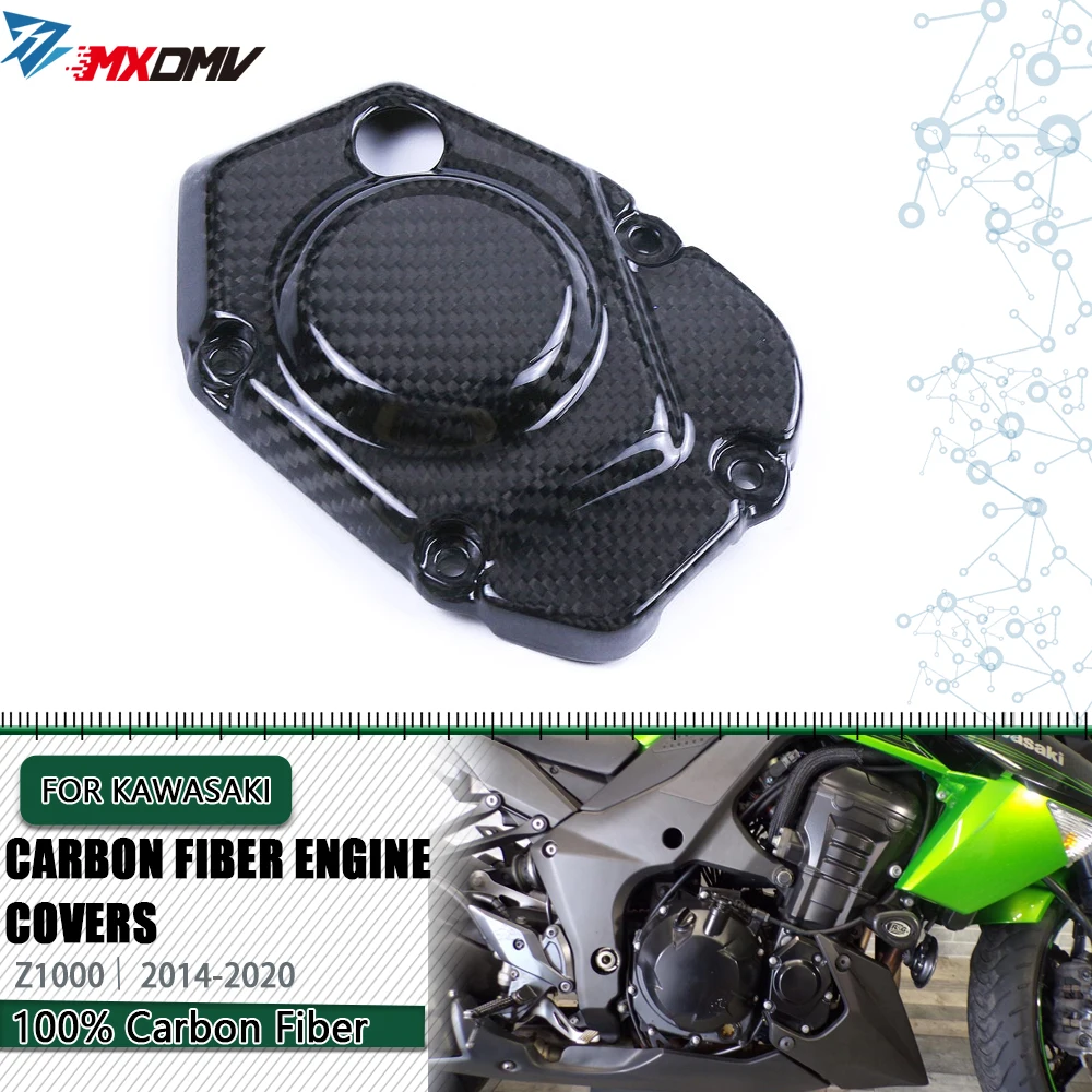 

For Kawasaki Z1000 2014-2021 Carbon Fiber Engine Cover Fairing Motorcycle Body Kit Fairings Kits