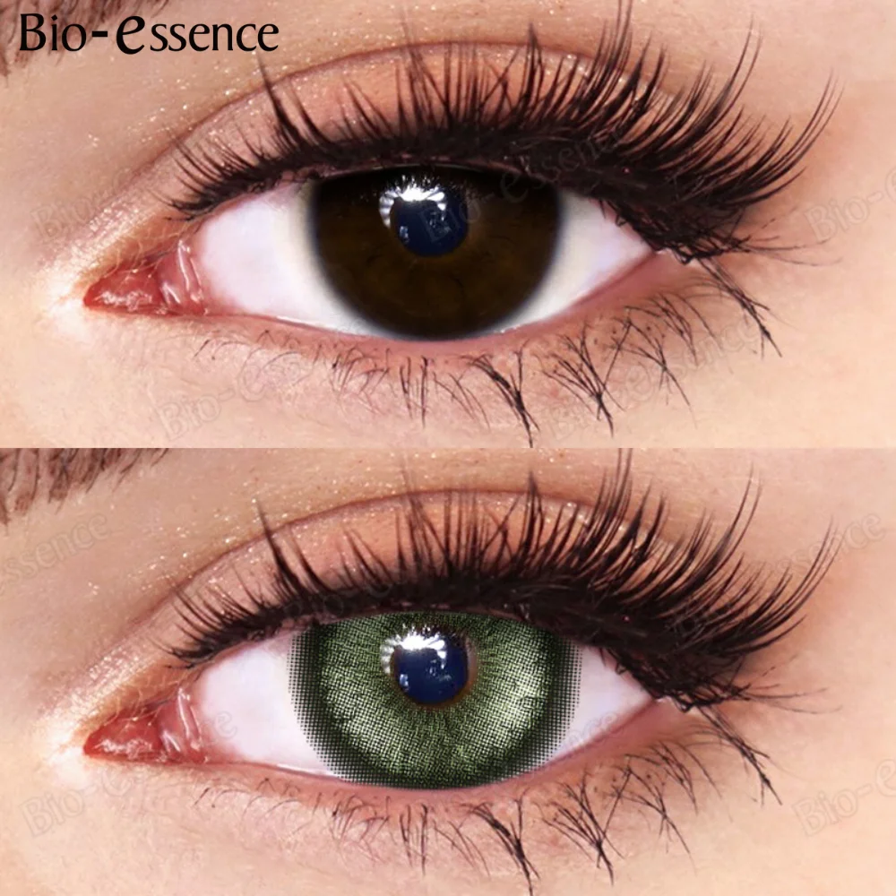 Био-эссенция 1 пара корейские цветные контактные линзы для глаз цвет