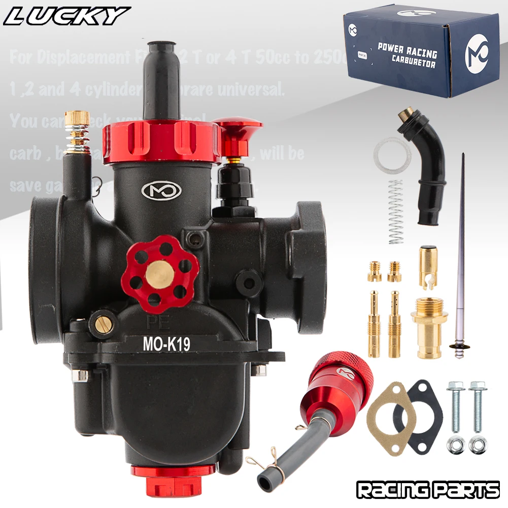 Карбюратор для мотоцикла 2T 4T PE17 19 22 24 26 28 мм