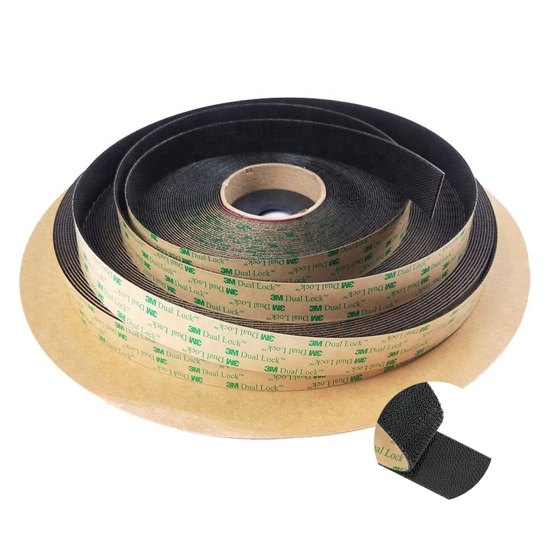 

3M Dual Lock Low Profile Reclosable Fastener SJ4575 Transparent Mushroom Adhesive Tape with Acrylic Backing Tape 1”*50Y
