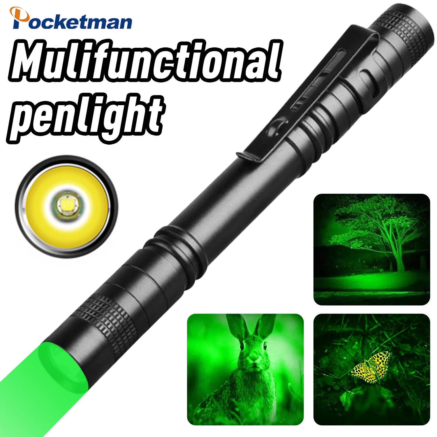 

Зелёный фонарик Green Light для наблюдения за животными