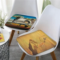 salvador dali museum exhibition european fabric cushion non slip living room sofa decor stool tatami office chair cushions
