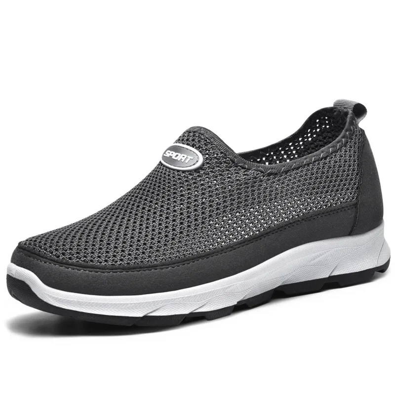 

Кроссовки мужские сетчатые легкие, повседневная прогулочная обувь, дышащие лоферы, лето 2022