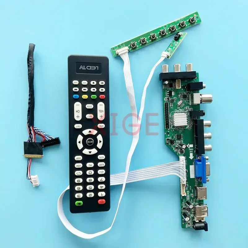 Для N116BGE-L42/L41/L32/L31/L11 плата драйвера контроллера LVDS 40-контактный USB/DHMI/VGA/AV DVB-T/C экран