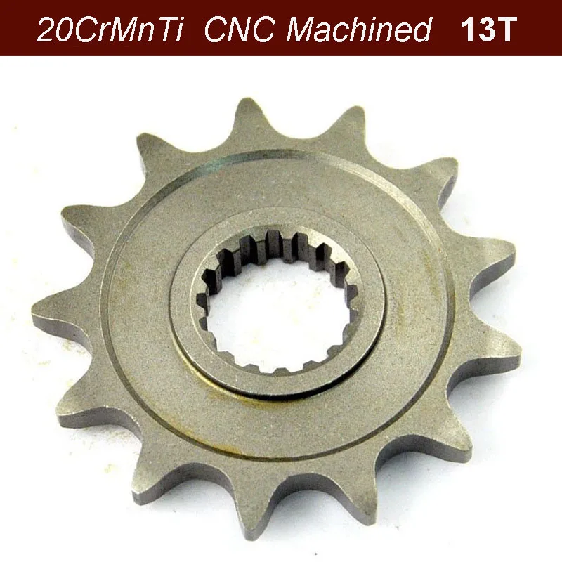 

520 13T 14T Motorcycle Front Sprocket Gear Pinion For Honda ATV TRX450 06-14 CR250 92-08 CRF450 02-20 TRX700 08-09 CRM250 CR500