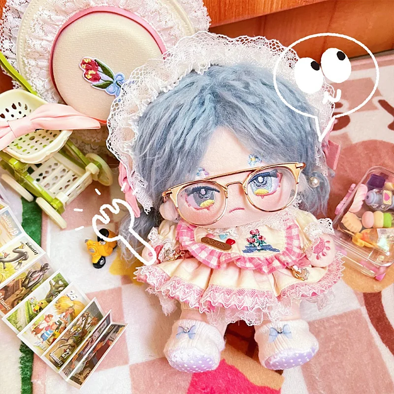 

Игрушка плюшевая для косплея, мультяшная милая девочка без атрибутов, красивая кукла с серыми волосами, наряд, одежда, подушка, подарок на де...