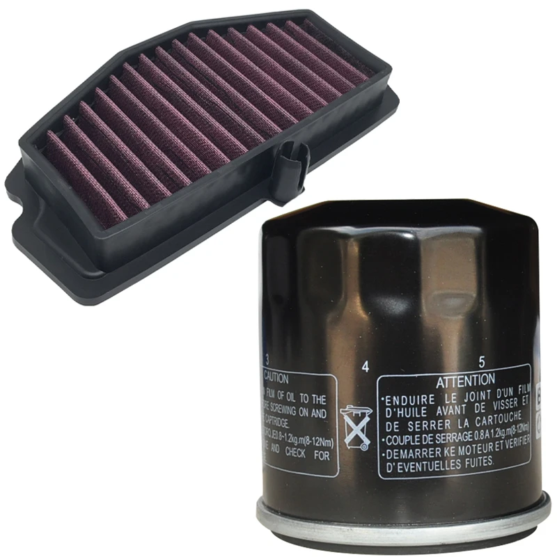 Воздушный фильтр для мотоцикла и масляный фильтр для Kawasaki EN650 Vulcan-S 15-21 EX650 Ninja 650 17-22 EN650 21 KLE650 15-22 Z650