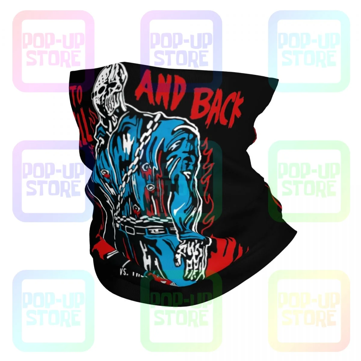 К Аду и спине призрачный Райдер Уоррен лотас стильный шейный Гетр бандана шарф