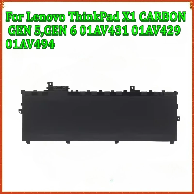 Фото Новый аккумулятор для ноутбука 01AV430 для Lenovo ThinkPad X1 CARBON GEN 5, GEN 6-20XY 20KG002FAU 20KH006 серии 01AV431 01AV429 01AV494 №3