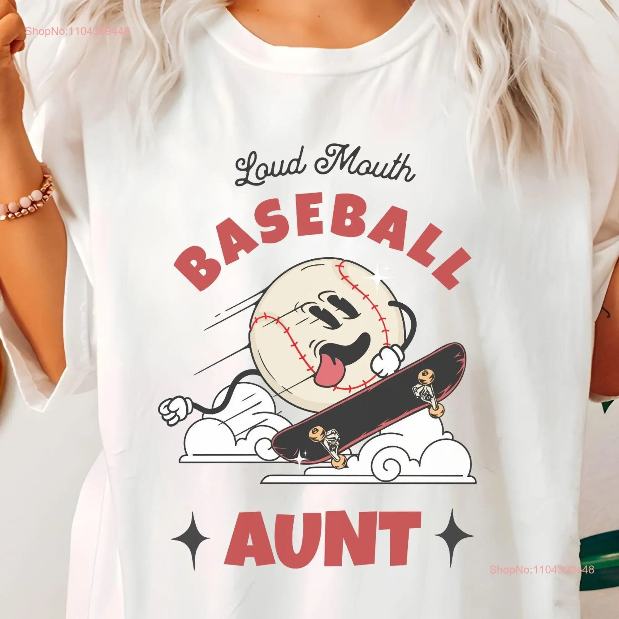 Громкая гордая бейсбольная тетя сома рубашка для тетушки подарок T Squad Life с