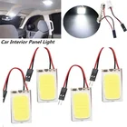 12 В, 248 шт., белые Автомобильные светодиодные лампы T10 W5w Cob 24SMD 36SMD 48SMD