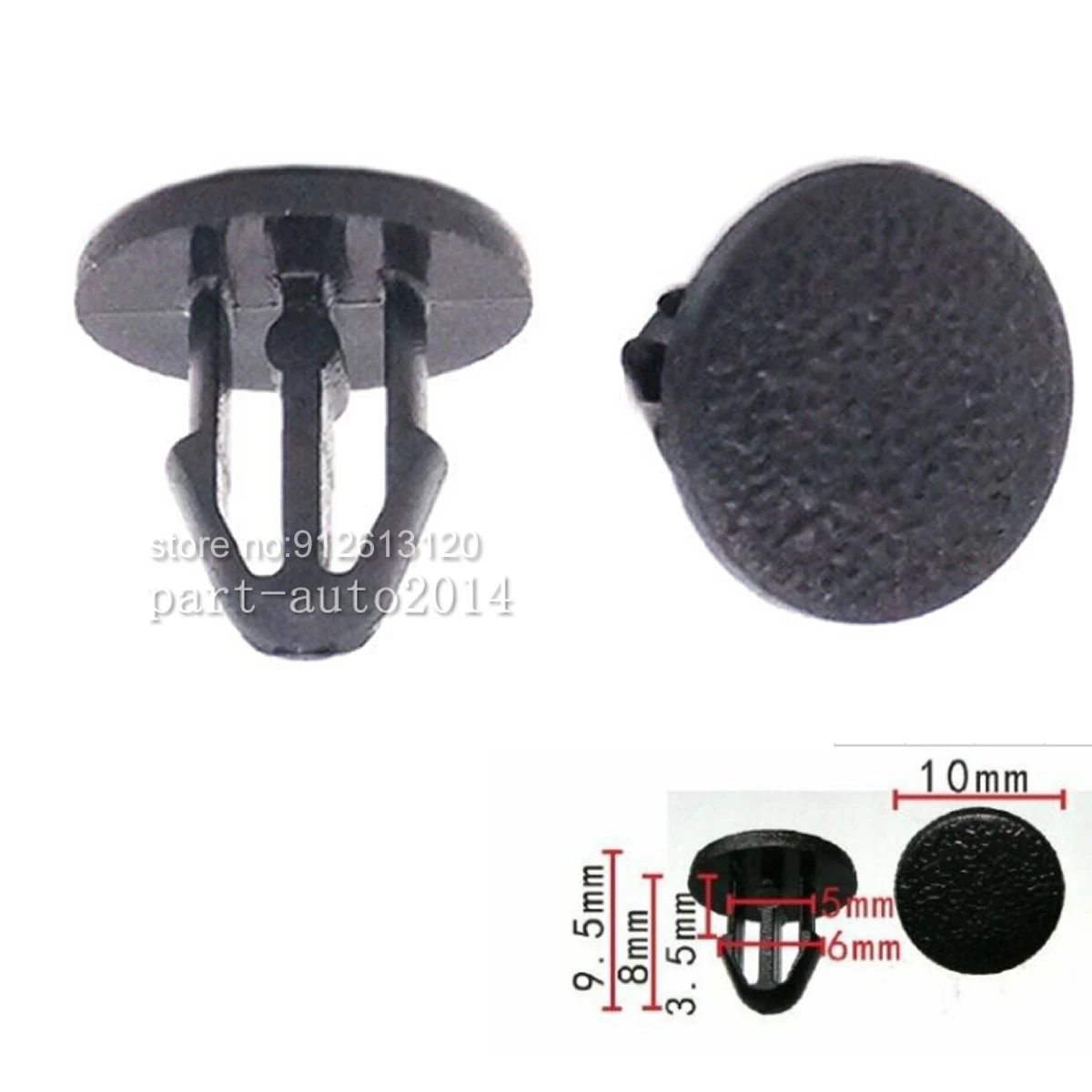 Фиксатор вытяжки капота Honda 91520S-CC003 91520SCC003, качество OEM, 50x / 100x / 500x