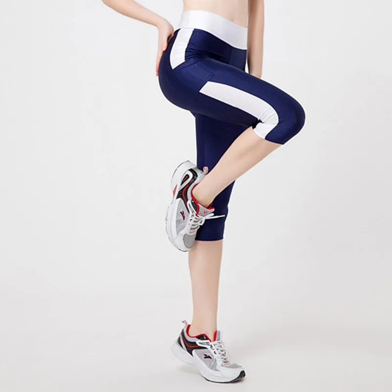 

New High Waist Women Pants Elastic Stretched Fitness Fitness Female Sport Pants Sportswear Running Pants