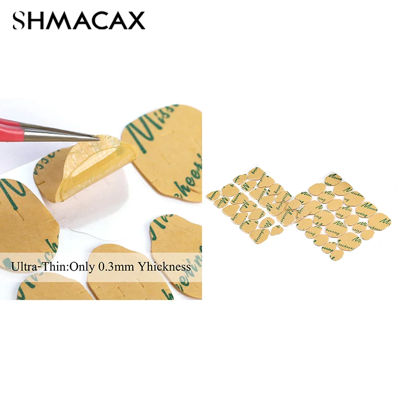 240 шт. водостойкие двусторонние наклейки-ленты для маникюра