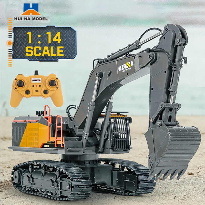 

Huina масштаб 1592 1:14, 22 канала, 2,4 ГГц, Радиоуправляемый экскаватор, внедорожник, большой инженерный автомобиль, имитация наводного грузовика, и...
