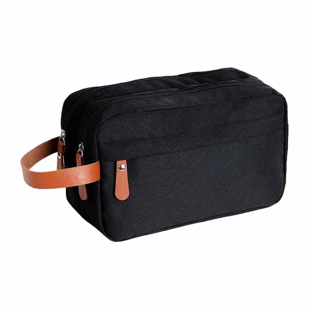 

Men Wash Bag Gym Hotel Stylish Universal Holding Pouch Travel Zipper Toiletry Storage Holder Carrier Container Handbags Gray