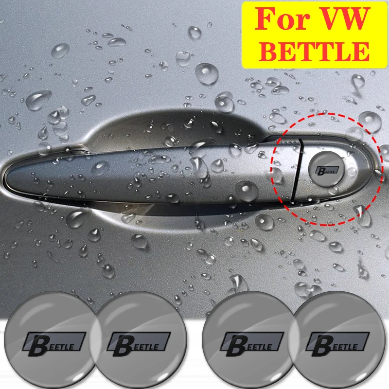 

Car stickers Car Lock Keyhole Protection Stickers Car decoration For Volkswagen VW Bettle Arteon CC Gofl ID.4 Tiguan T-ROC POLO