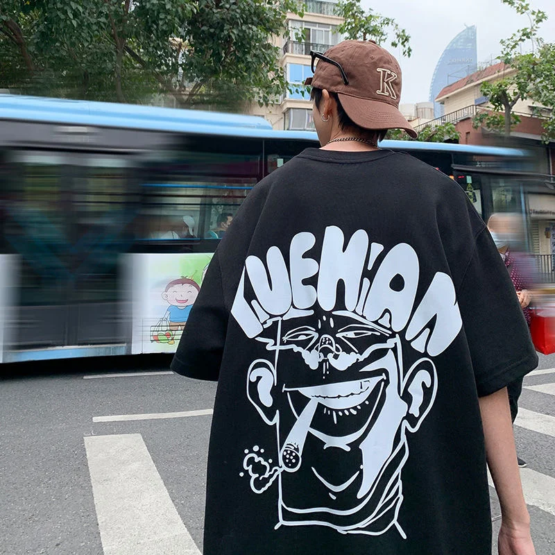 

Privathinker Smoking John Men Tshirt Oversize Funny Anime Tops Streetwear Summer Clothing Hip Hop Male Casual New Tee Shirts