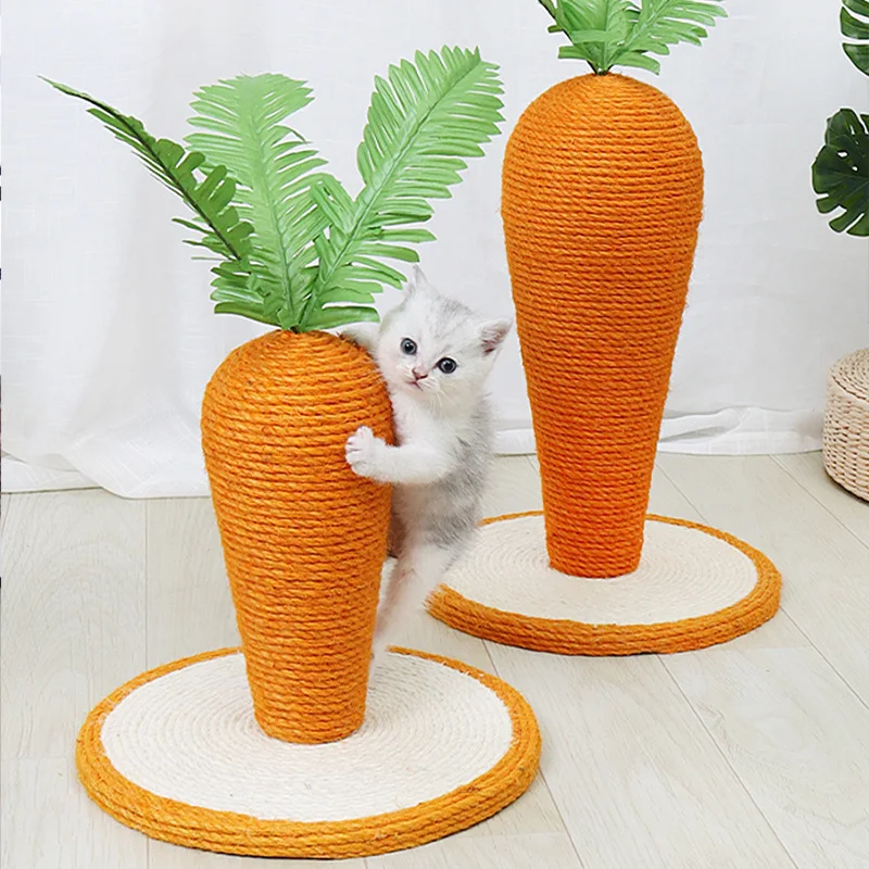 

Cat Scratcher Toy Pet Scratching Post Toys for Cats Sisal Rope Ball Grinding Paw Cat Grinding Claw Post Pet Supplies