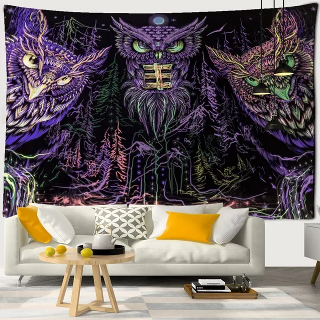 

2022 Wall Hanging Bohemian Hippie Art Science Fiction Witchcraft Room Home Decor