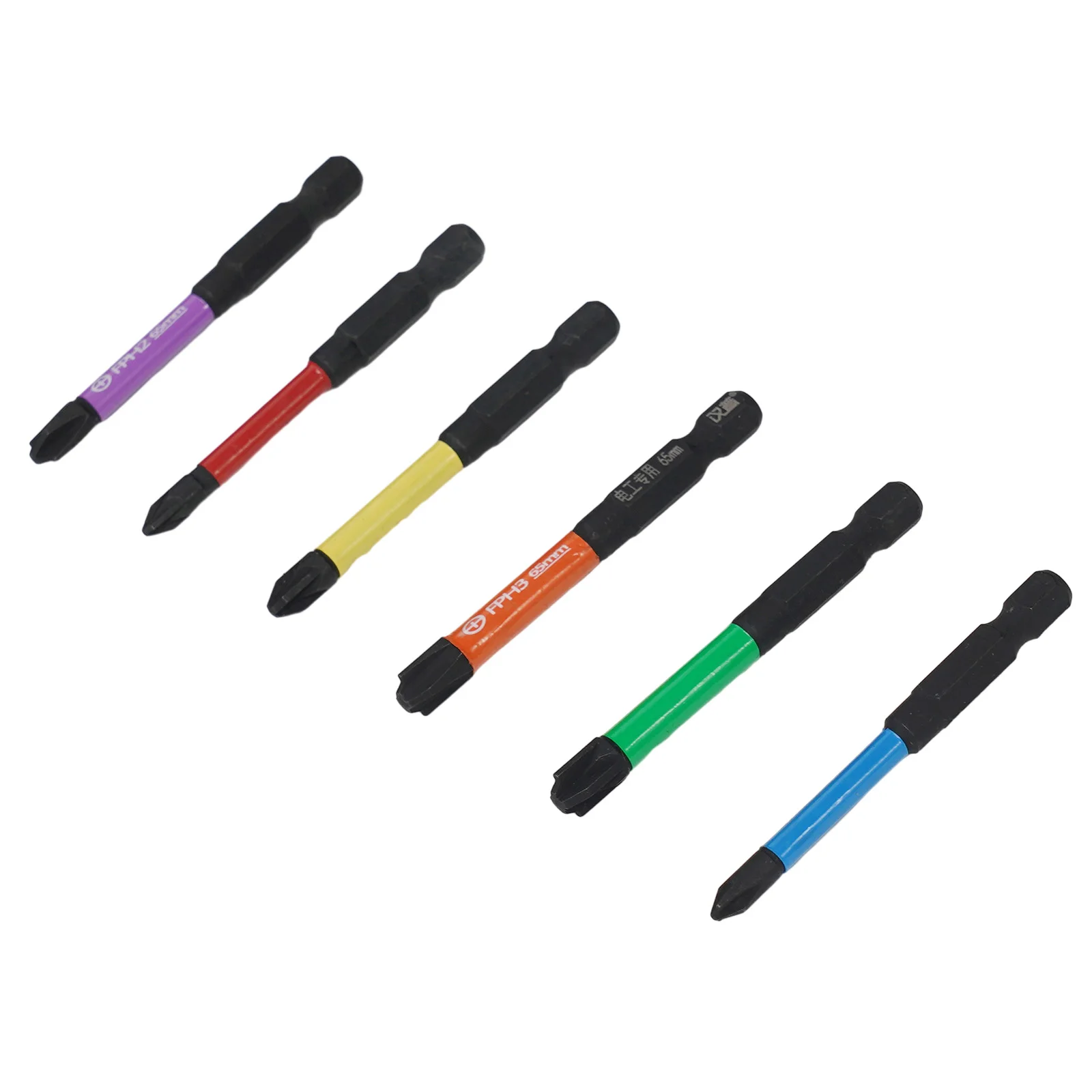 6 шт. магнитные головки 65 мм для электриков