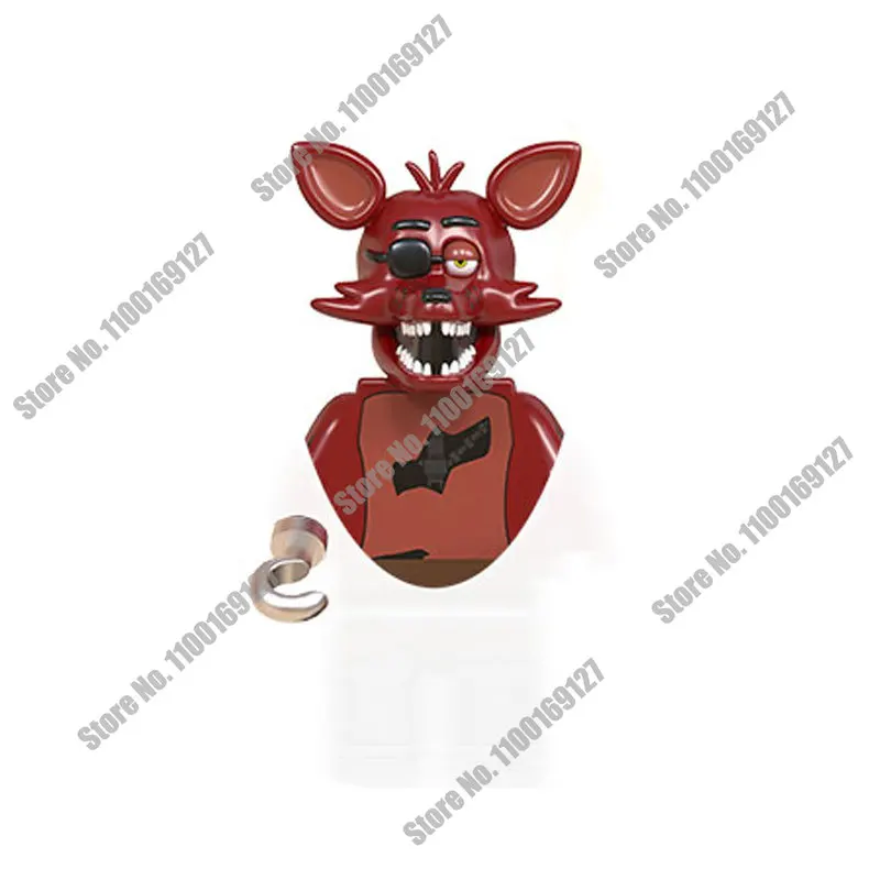 Мини-кирпичи WM6074 WM6097 фигурка игры FNAF искусственная кожа триллер кошмарный