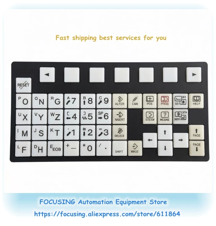 Фото A98L-0005-0588 # Клавиатура T Keypad A98L-0005-0588 # Новая панель управления M CNC System A02B-0309-K711 №2