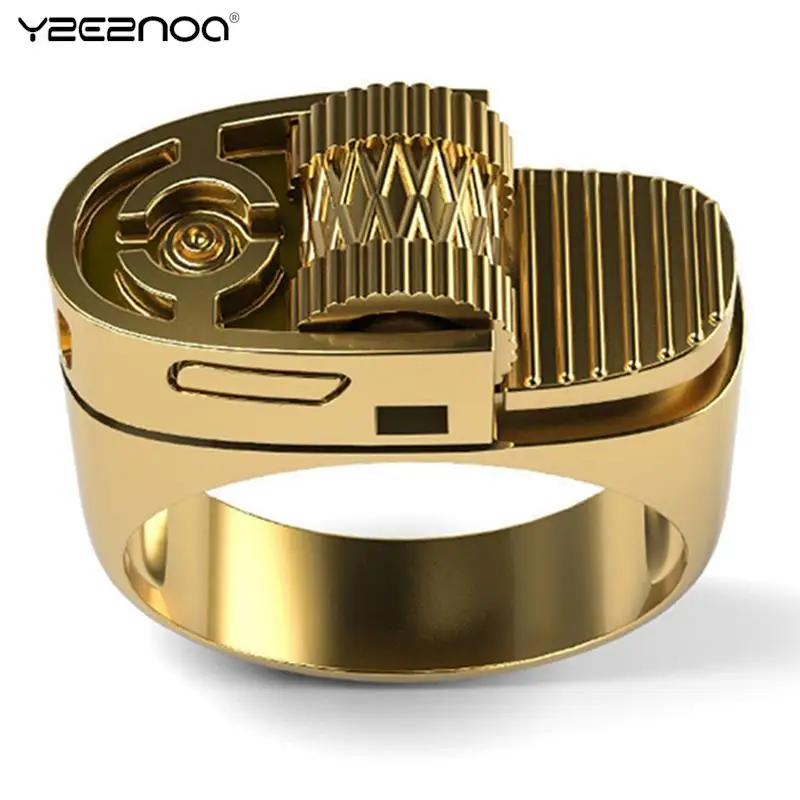 Ring For Men Women  Punk Jewelry Vintage Fashion Gold/silver