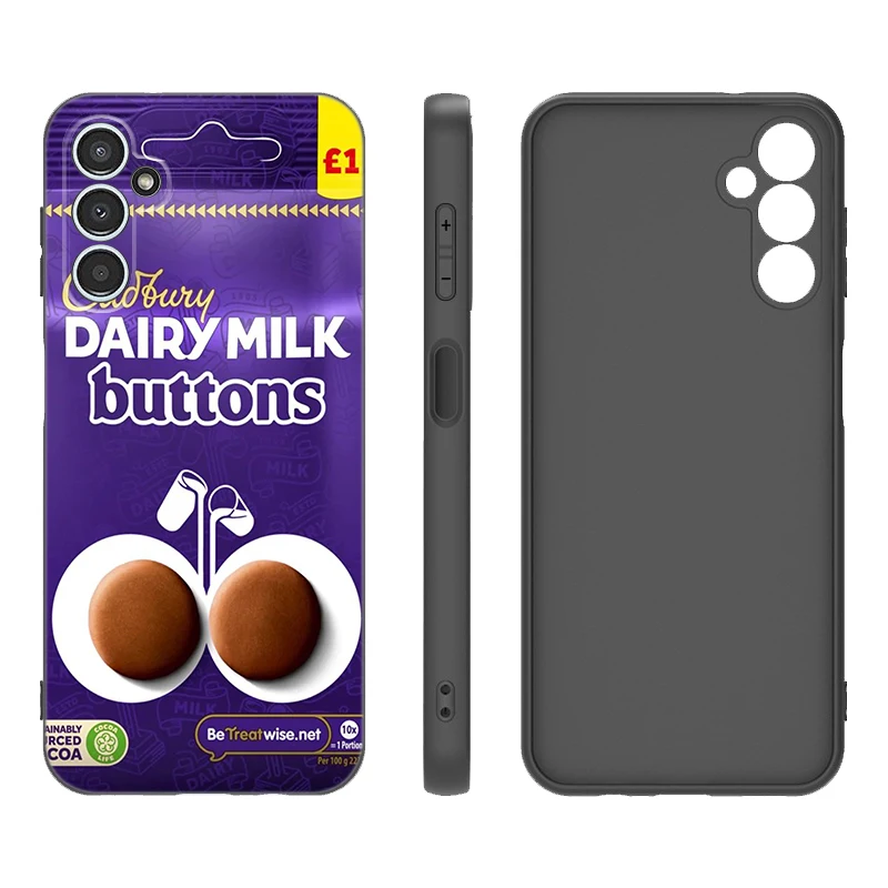 Чехол для телефона Chocolate Milka с арахисовым маслом для Samsung A13 A14 A16 A22 A32 A33 A34 A35 A52S A53 A54 A55 A73 5G A12 A15 A70 A71 A72 (art.: 3920cd5401c11) - 3920cd5401c11