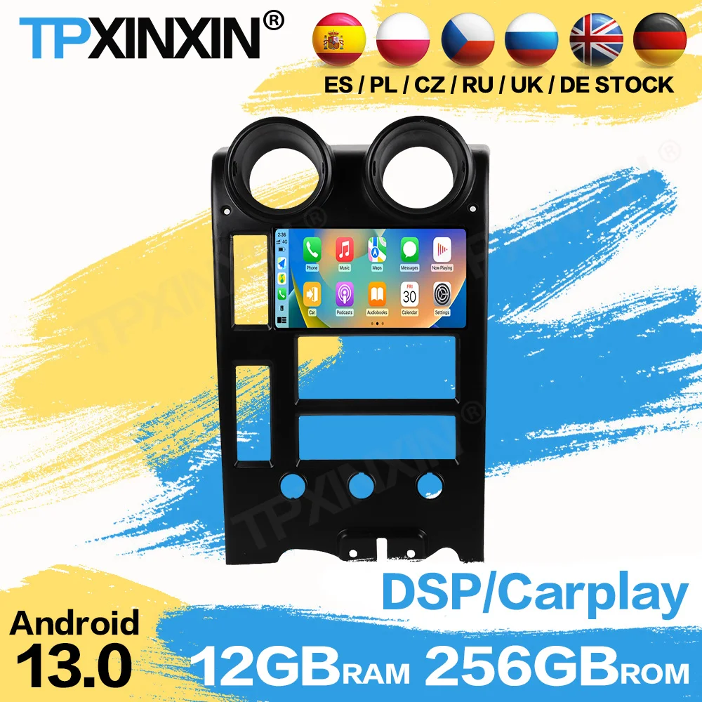 Carplay радио Coche Android для Hummer H2 2004 плеер Автомобильный мультимедийный