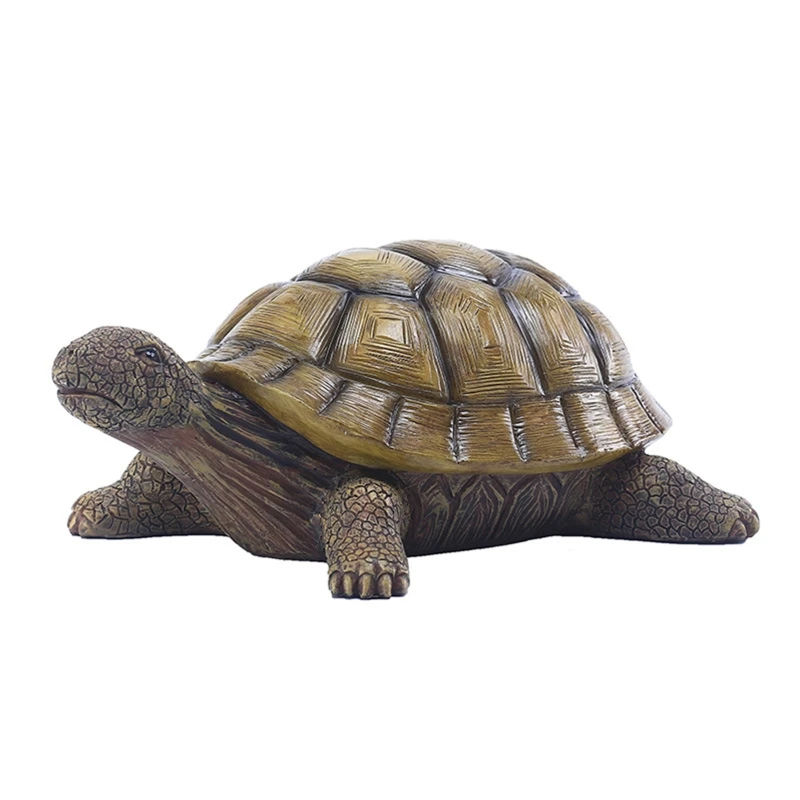 

Resin for Turtle Statue Fortune Lucky Fengshui Ornament Art Crafts Decor for Indoor Outdoor Garden Yard Decoration Figurine