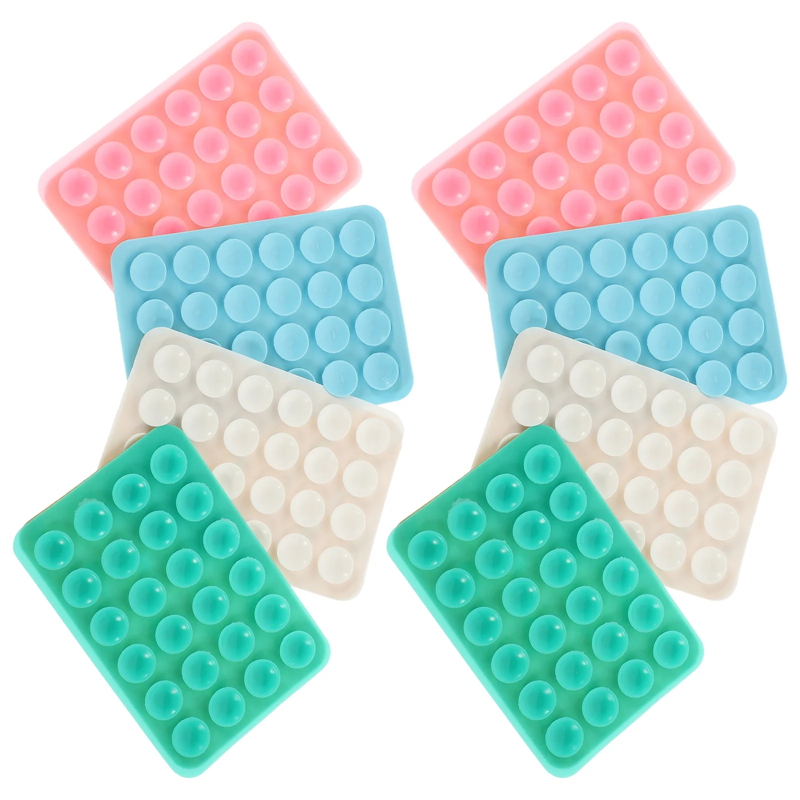 

8pcs Silicone Suction Phone Holder Plane Phone Holder Mount Phone Mount